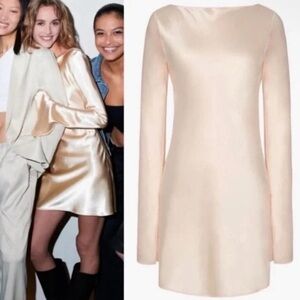 NWT ZARA × KAIA Satin Mini Dress SIZE SMALL